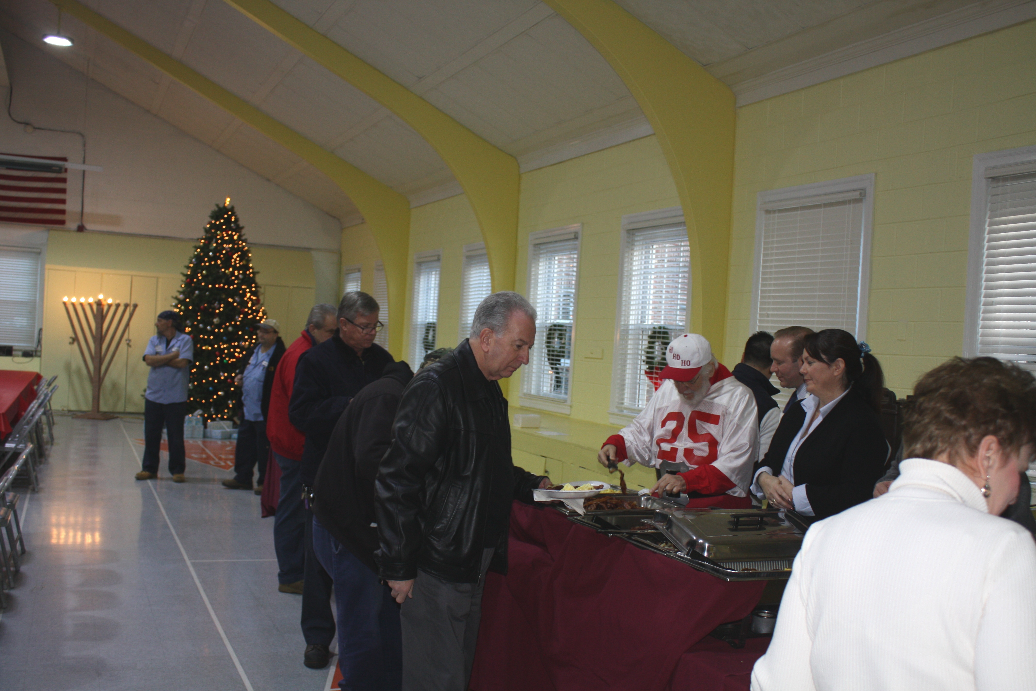 Employee holiday breakfast 2